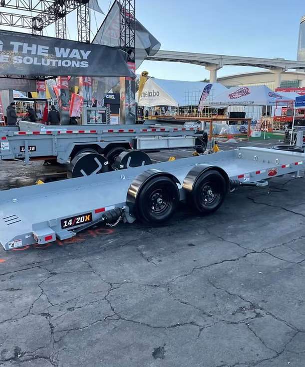 737f0d 0dd1b4a26c6545f9a854c4269d5a99bamv2 14/20X Drop Deck Trailer Additionally, it comes with a mounting bracket for a winch, further expanding its functionality. Experience the reliability and convenience of the 14/20X Drop Deck trailer model on your next hauling job
